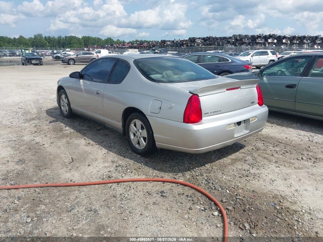 Aukcja sprzedaży 2006 Chevrolet Monte Carlo Lt, vin: 2G1WM15K169185908, numer aukcji: 45993531
