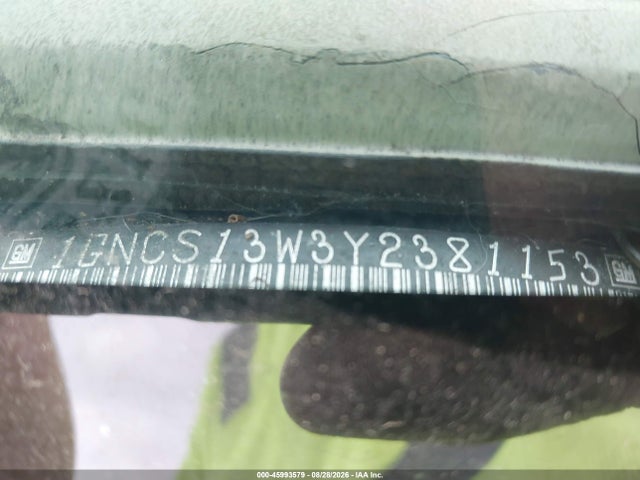 Продажа на аукционе авто 2000 Chevrolet Blazer Ls, vin: 1GNCS13W3Y2381153, номер лота: 45993579