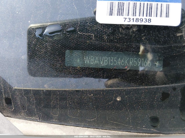Продаж на аукціоні авто 2006 Bmw 325i, vin: WBAVB13546KR59165, номер лоту: 45993594