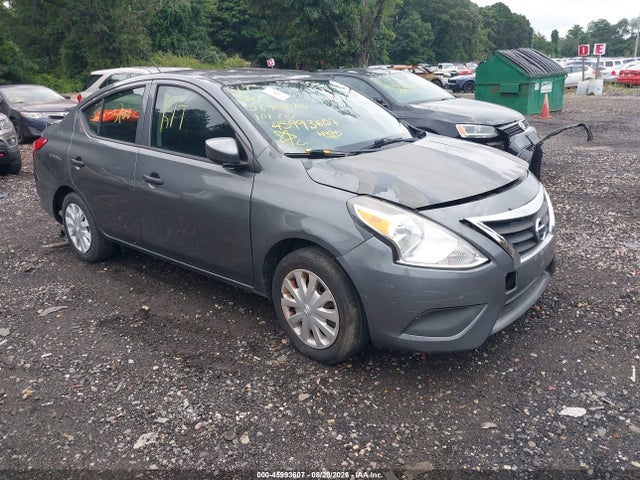 2017 Nissan Versa 1.6 S+ მანქანა იყიდება აუქციონზე, vin: 3N1CN7AP6HL854592, აუქციონის ნომერი: 45993607