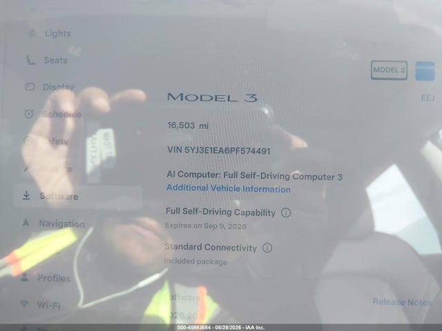 Tesla Model 3 Rear-wheel Drive 2023 5YJ3E1EA6PF574491 Image 7