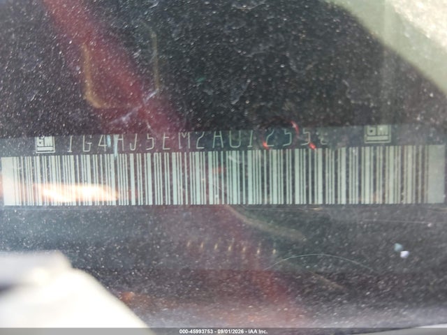 45993753 :رقم المزاد ، 1G4HJ5EM2AU125581 vin ، 2010 Buick Lucerne Cxl Premium مزاد بيع