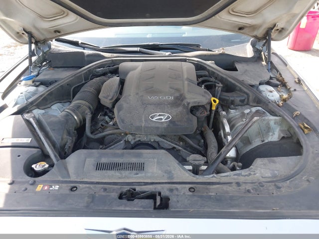 2015 Hyundai Genesis 3.8 Premium მანქანა იყიდება აუქციონზე, vin: KMHGN4JE6FU025421, აუქციონის ნომერი: 45993855