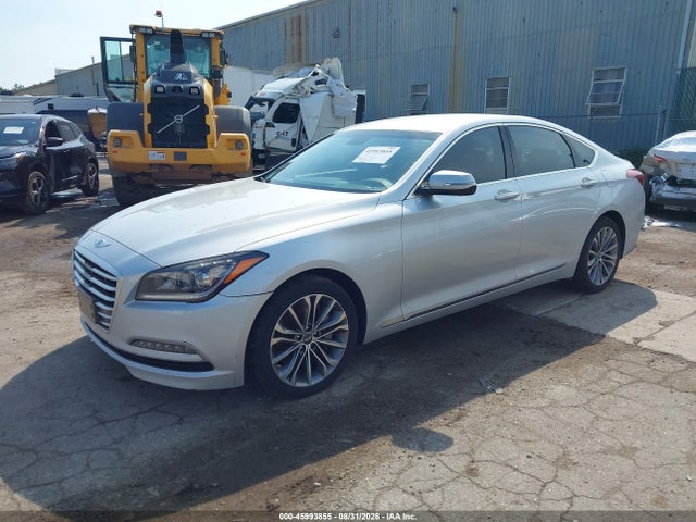2015 Hyundai Genesis 3.8 Premium მანქანა იყიდება აუქციონზე, vin: KMHGN4JE6FU025421, აუქციონის ნომერი: 45993855
