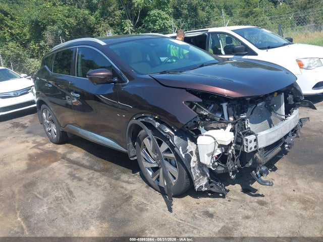 Продаж на аукціоні авто 2021 Nissan Murano Sl Fwd, vin: 5N1AZ2CJXMC107194, номер лоту: 45993864