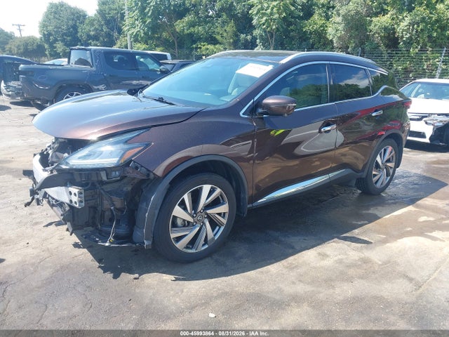 Продаж на аукціоні авто 2021 Nissan Murano Sl Fwd, vin: 5N1AZ2CJXMC107194, номер лоту: 45993864