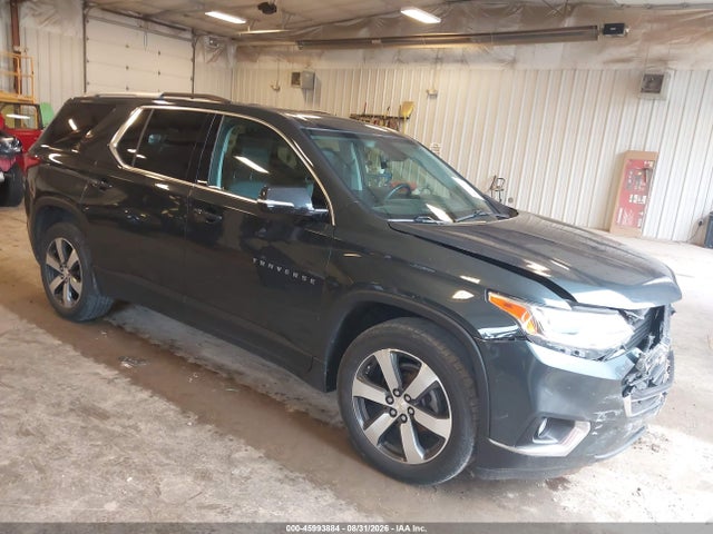 45993884 :رقم المزاد ، 1GNEVHKW3JJ111197 vin ، 2018 Chevrolet Traverse 3lt مزاد بيع