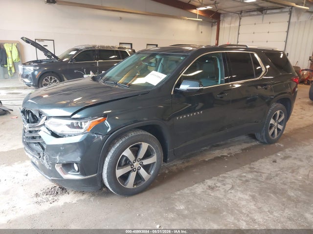 45993884 :رقم المزاد ، 1GNEVHKW3JJ111197 vin ، 2018 Chevrolet Traverse 3lt مزاد بيع