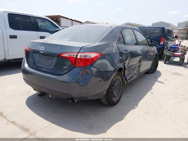 2018 Toyota Corolla Le მანქანა იყიდება აუქციონზე, vin: 5YFBURHE4JP812734, აუქციონის ნომერი: 45993897
