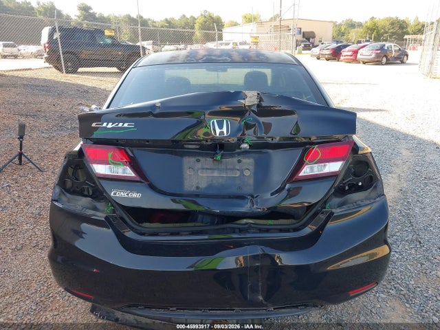 2013 Honda Civic Lx მანქანა იყიდება აუქციონზე, vin: 2HGFB2F5XDH572473, აუქციონის ნომერი: 45993917