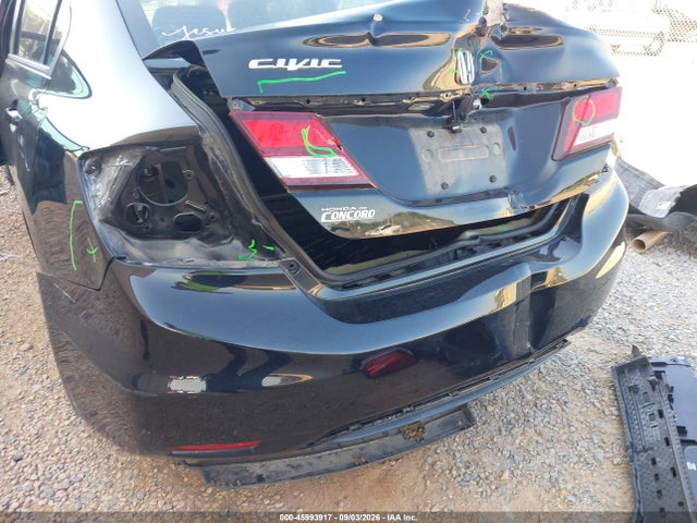 2013 Honda Civic Lx მანქანა იყიდება აუქციონზე, vin: 2HGFB2F5XDH572473, აუქციონის ნომერი: 45993917