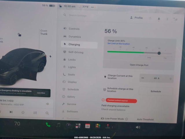 Продаж на аукціоні авто 2021 Tesla Model Y Long Range Dual Motor All-wheel Drive, vin: 5YJYGDEE5MF084575, номер лоту: 45993968