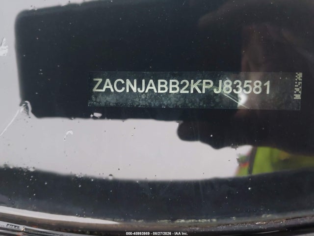 Продаж на аукціоні авто 2019 Jeep Renegade Latitude Fwd, vin: ZACNJABB2KPJ83581, номер лоту: 45993989
