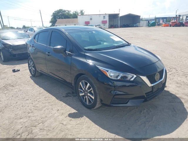 2021 Nissan Versa Sv Xtronic Cvt მანქანა იყიდება აუქციონზე, vin: 3N1CN8EV7ML893362, აუქციონის ნომერი: 45994074