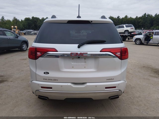 2019 Gmc Acadia Denali მანქანა იყიდება აუქციონზე, vin: 1GKKNXLS5KZ115079, აუქციონის ნომერი: 45994082