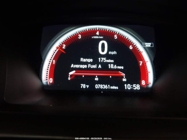 2018 Honda Civic Si მანქანა იყიდება აუქციონზე, vin: 2HGFC3A56JH752636, აუქციონის ნომერი: 45994158