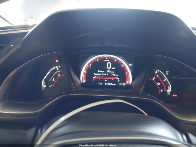 2018 Honda Civic Si მანქანა იყიდება აუქციონზე, vin: 2HGFC3A56JH752636, აუქციონის ნომერი: 45994158