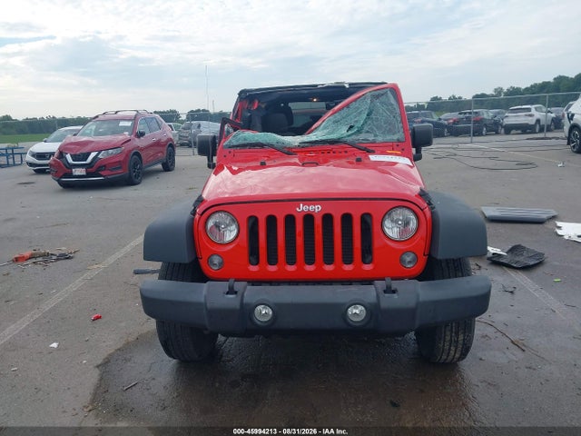 2017 Jeep Wrangler Unlimited Sport 4x4 მანქანა იყიდება აუქციონზე, vin: 1C4BJWDG1HL722085, აუქციონის ნომერი: 45994213