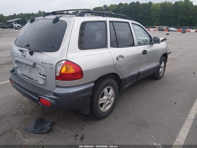 Aukcja sprzedaży 2004 Hyundai Santa Fe Gls, vin: KM8SC13D44U772659, numer aukcji: 45994307