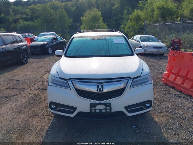 45994348 :رقم المزاد ، 5FRYD4H49GB047608 vin ، 2016 Acura Mdx Technology   Acurawatch Plus Packages/technology Package مزاد بيع