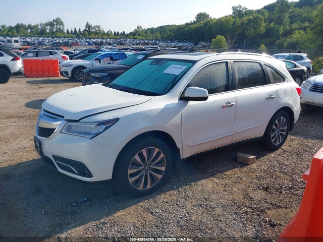45994348 :رقم المزاد ، 5FRYD4H49GB047608 vin ، 2016 Acura Mdx Technology   Acurawatch Plus Packages/technology Package مزاد بيع
