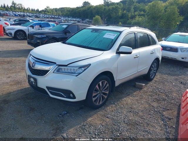 45994348 :رقم المزاد ، 5FRYD4H49GB047608 vin ، 2016 Acura Mdx Technology   Acurawatch Plus Packages/technology Package مزاد بيع
