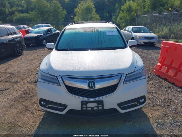45994348 :رقم المزاد ، 5FRYD4H49GB047608 vin ، 2016 Acura Mdx Technology   Acurawatch Plus Packages/technology Package مزاد بيع