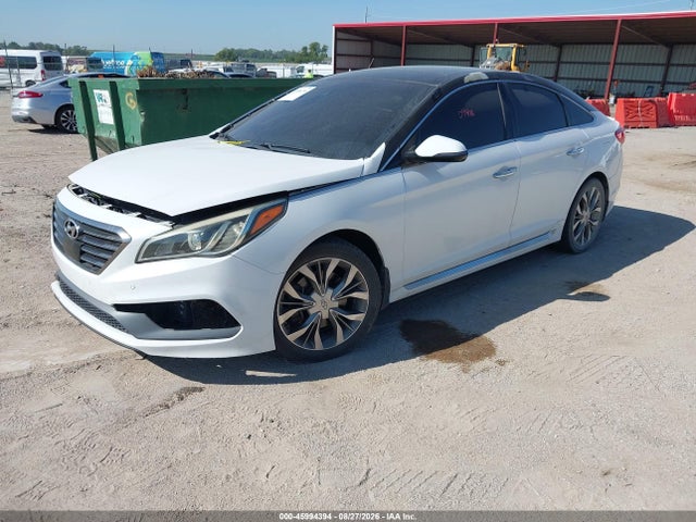 45994394 :رقم المزاد ، 5NPE34AB1FH163546 vin ، 2015 Hyundai Sonata Limited 2.0t مزاد بيع