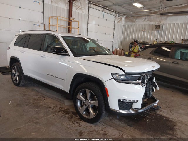 2021 Jeep Grand Cherokee L Limited 4x4 მანქანა იყიდება აუქციონზე, vin: 1C4RJKBG5M8120040, აუქციონის ნომერი: 45994424