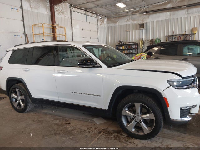 2021 Jeep Grand Cherokee L Limited 4x4 მანქანა იყიდება აუქციონზე, vin: 1C4RJKBG5M8120040, აუქციონის ნომერი: 45994424