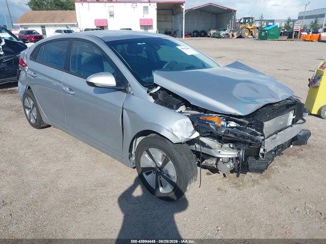 45994449 :رقم المزاد ، KMHC65LCXMU257613 vin ، 2021 Hyundai Ioniq Hybrid Blue مزاد بيع