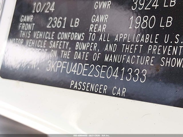 KIA K4 Ex 2025 3KPFU4DE2SE041333 Image 9