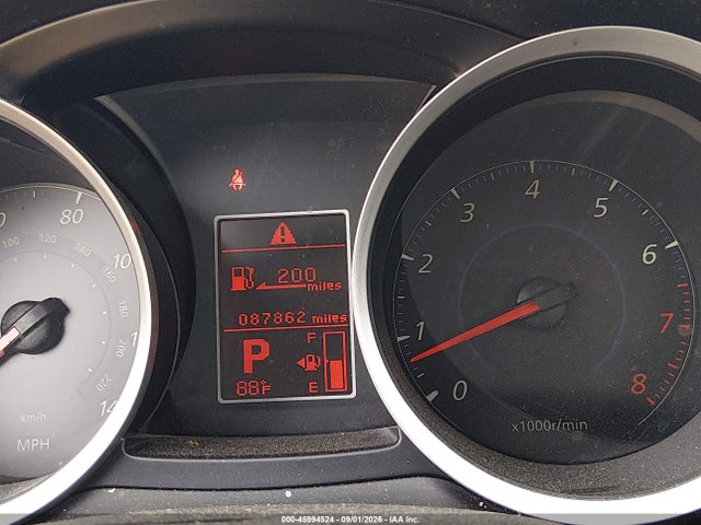 Продажа на аукционе авто 2009 Mitsubishi Lancer Gts, vin: JA3AU86W19U001567, номер лота: 45994524