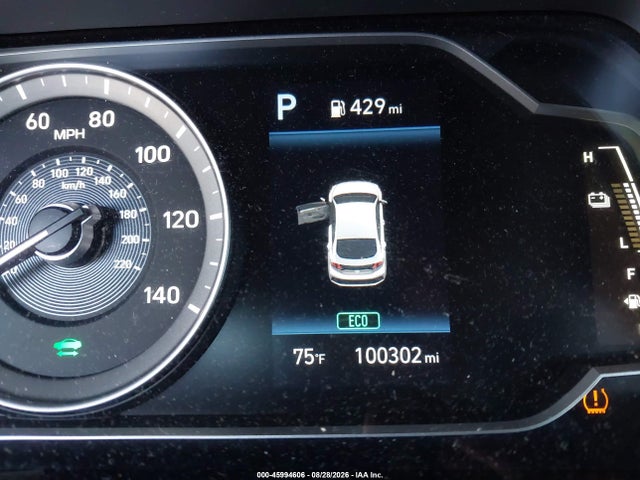 2021 Hyundai Ioniq Hybrid Blue მანქანა იყიდება აუქციონზე, vin: KMHC65LC0MU247334, აუქციონის ნომერი: 45994606