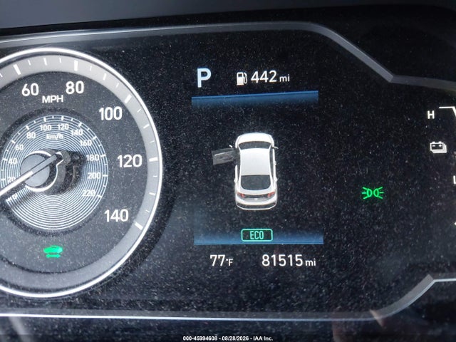 45994608 :رقم المزاد ، KMHC65LC7LU232120 vin ، 2020 Hyundai Ioniq Hybrid Blue مزاد بيع