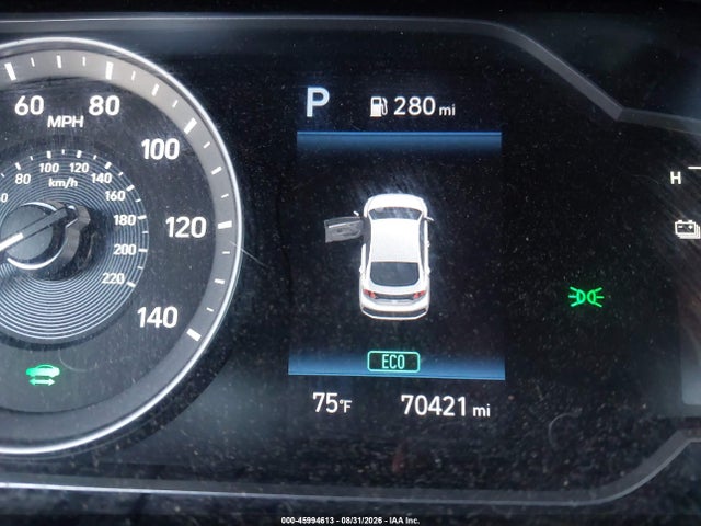 Aukcja sprzedaży 2020 Hyundai Ioniq Hybrid Blue, vin: KMHC65LC1LU219850, numer aukcji: 45994613