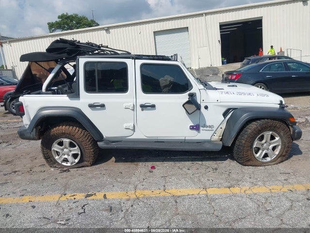 Aukcja sprzedaży 2022 Jeep Wrangler Unlimited Sport, vin: 1C4HJXDG5NW141313, numer aukcji: 45994631