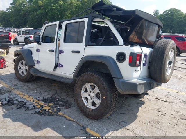 Aukcja sprzedaży 2022 Jeep Wrangler Unlimited Sport, vin: 1C4HJXDG5NW141313, numer aukcji: 45994631