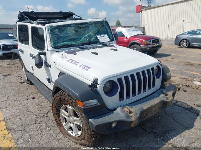 Aukcja sprzedaży 2022 Jeep Wrangler Unlimited Sport, vin: 1C4HJXDG5NW141313, numer aukcji: 45994631