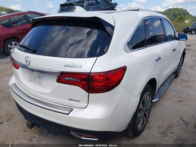 2014 Acura Mdx Technology Package მანქანა იყიდება აუქციონზე, vin: 5FRYD4H49EB010541, აუქციონის ნომერი: 45994636