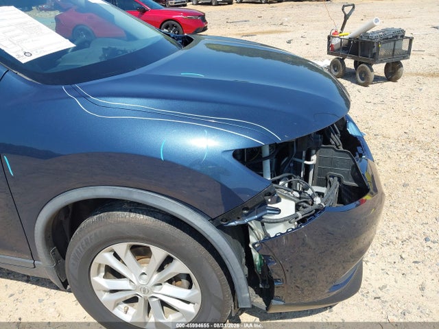 2015 Nissan Rogue Sv მანქანა იყიდება აუქციონზე, vin: KNMAT2MV3FP572323, აუქციონის ნომერი: 45994655