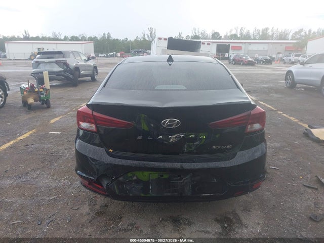 2019 Hyundai Elantra Value Edition მანქანა იყიდება აუქციონზე, vin: KMHD84LFXKU782039, აუქციონის ნომერი: 45994675