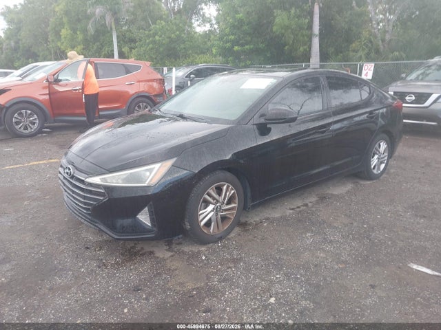 2019 Hyundai Elantra Value Edition მანქანა იყიდება აუქციონზე, vin: KMHD84LFXKU782039, აუქციონის ნომერი: 45994675