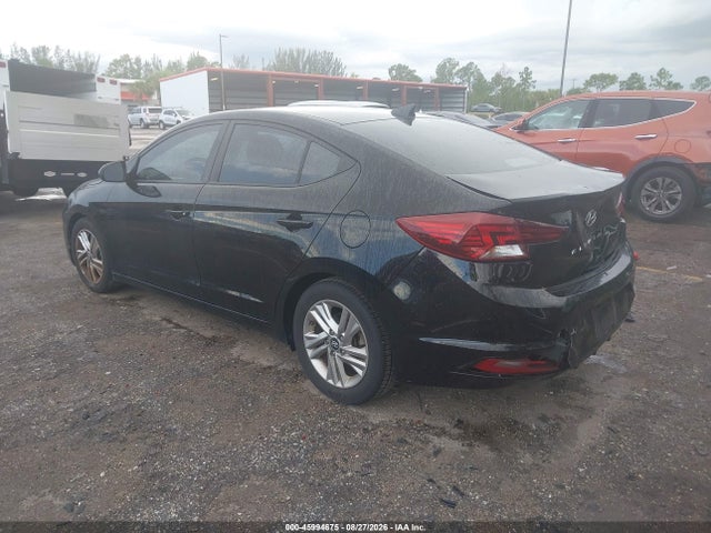 2019 Hyundai Elantra Value Edition მანქანა იყიდება აუქციონზე, vin: KMHD84LFXKU782039, აუქციონის ნომერი: 45994675