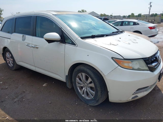 2014 Honda Odyssey Ex-l მანქანა იყიდება აუქციონზე, vin: 5FNRL5H67EB029279, აუქციონის ნომერი: 45994678
