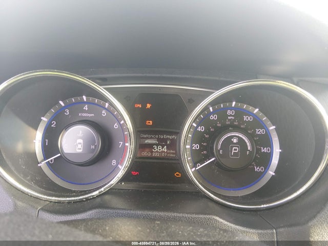 2011 Hyundai Sonata Gls მანქანა იყიდება აუქციონზე, vin: 5NPEB4AC1BH120525, აუქციონის ნომერი: 45994721