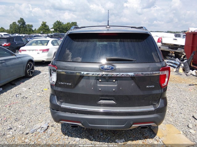 45994808 :رقم المزاد ، 1FM5K8F87JGA69624 vin ، 2018 Ford Explorer Limited مزاد بيع