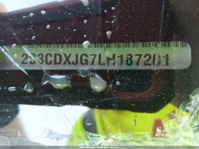 Aukcja sprzedaży 2020 Dodge Charger Sxt Awd, vin: 2C3CDXJG7LH187201, numer aukcji: 45994822