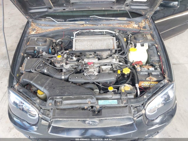 45994833 :رقم المزاد ، JF1GG296X4H820774 vin ، 2004 Subaru Impreza Wrx مزاد بيع