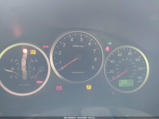 45994833 :رقم المزاد ، JF1GG296X4H820774 vin ، 2004 Subaru Impreza Wrx مزاد بيع